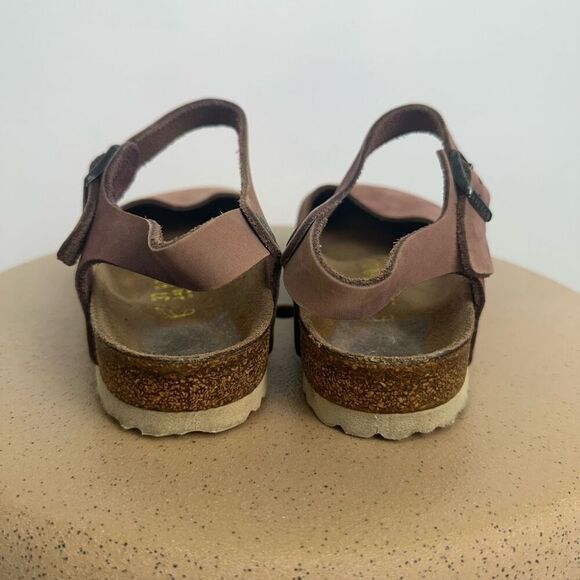 Birkenstock Women’s Messina Mary Jane Nubuck Leather Pink Mauve RARE HTF - Picture 3 of 16